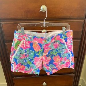 Lilly Pulitzer Callahan shorts, size 4, NWOT